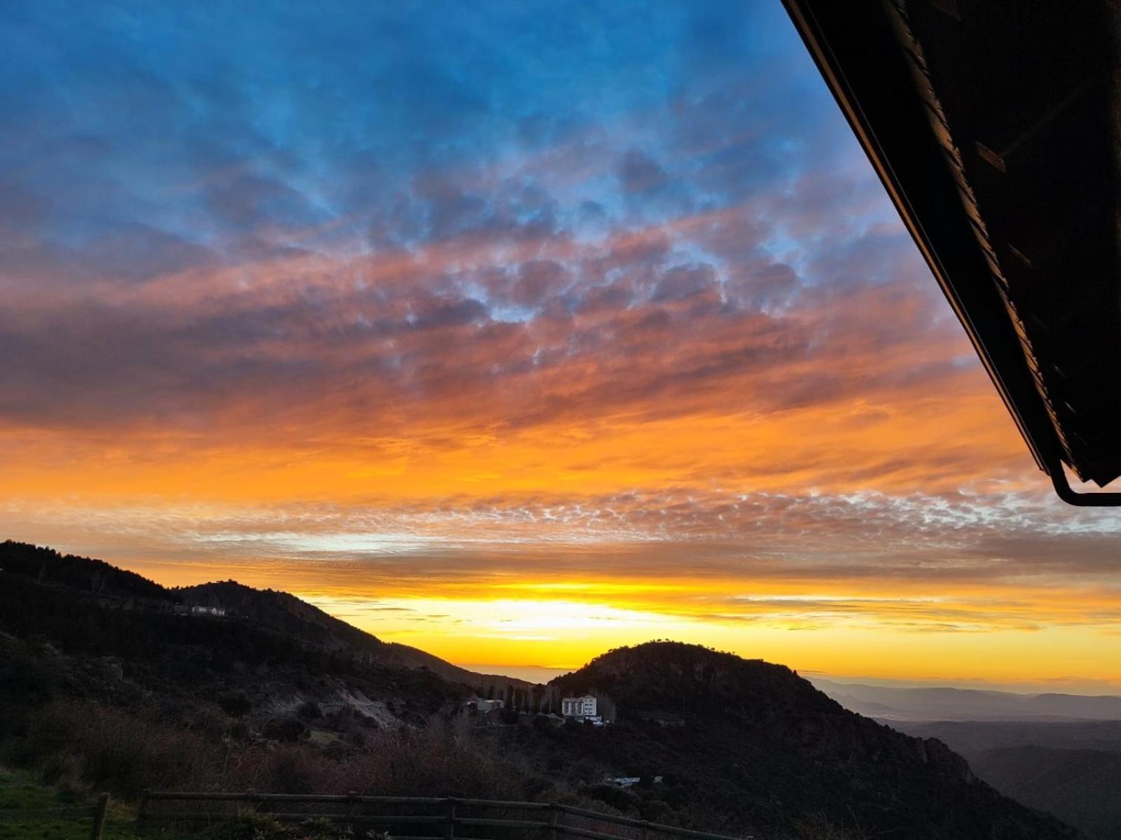 Gasthaus Refugio Del Aguila "Casa Diaman" Guejar Sierra Exterior foto