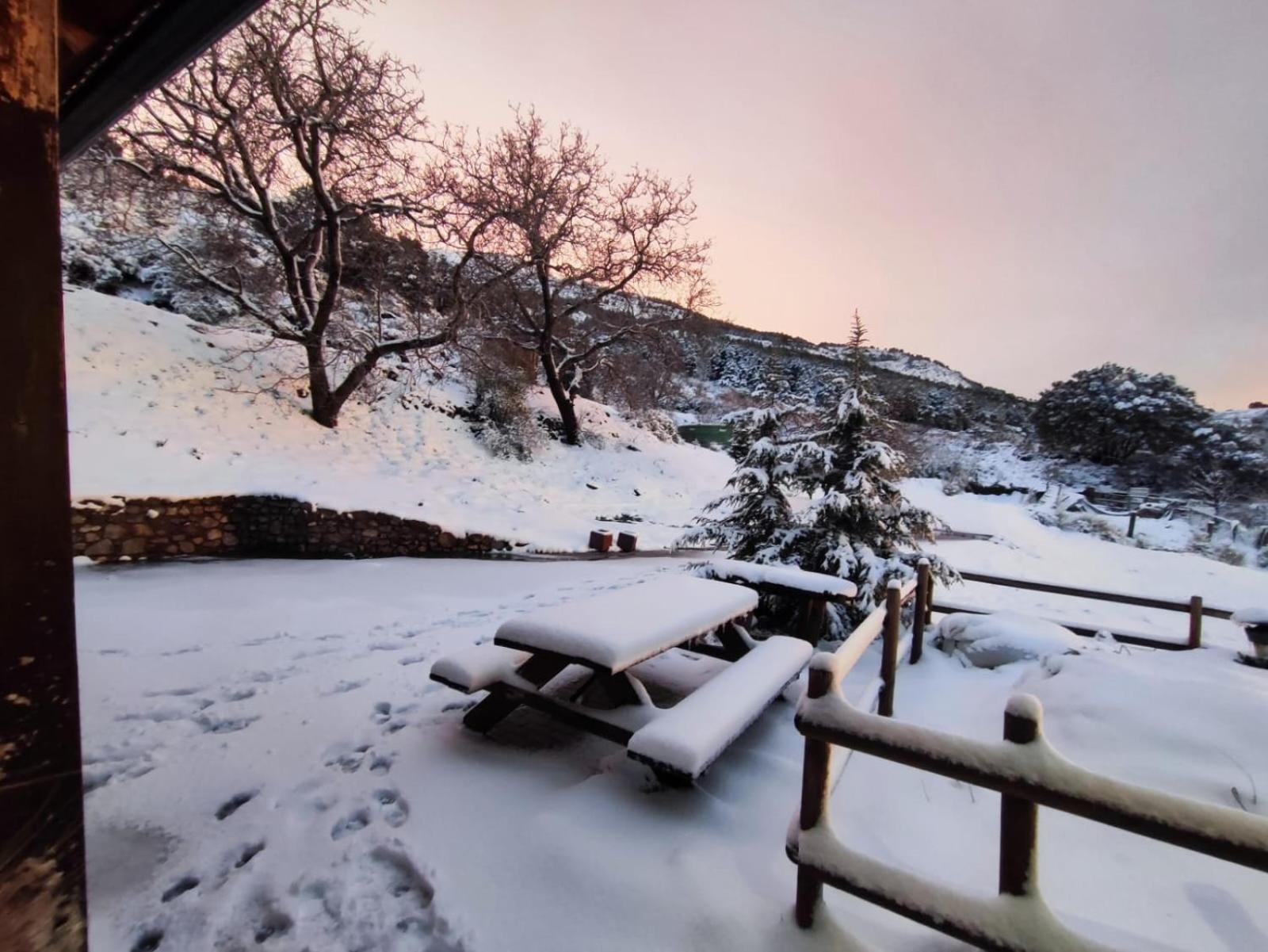 Gasthaus Refugio Del Aguila "Casa Diaman" Guejar Sierra Exterior foto
