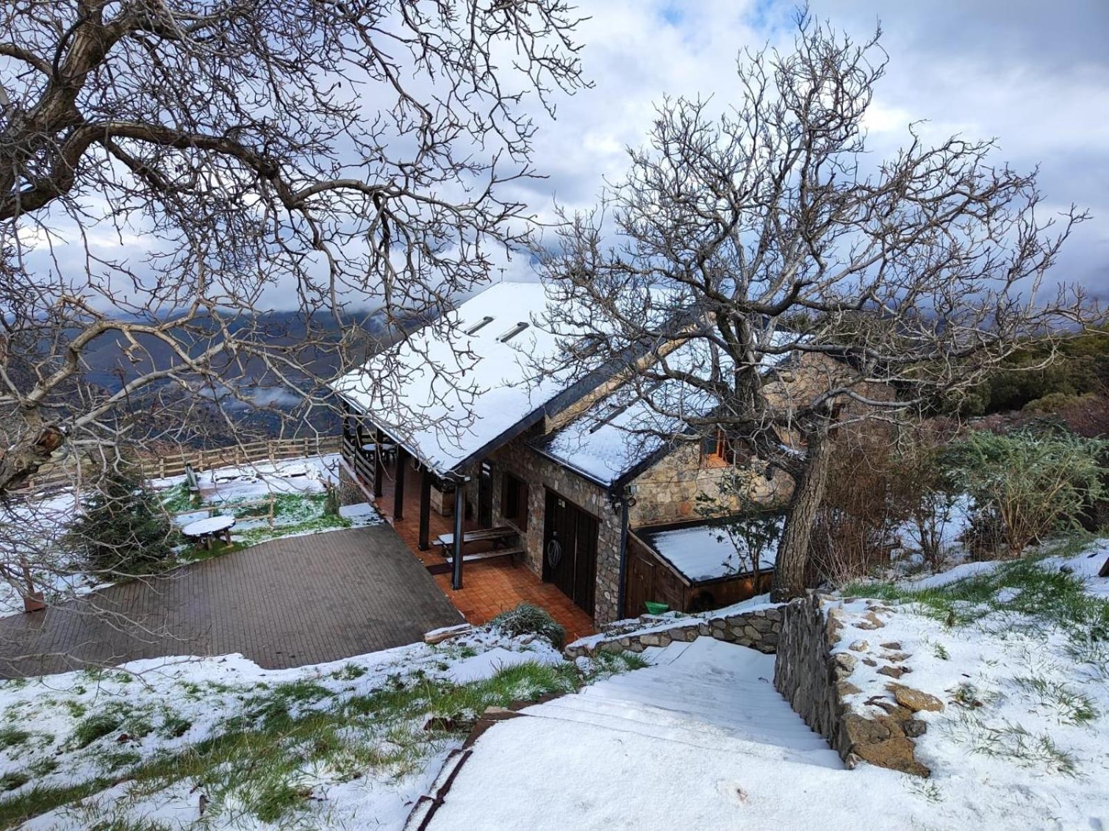 Gasthaus Refugio Del Aguila "Casa Diaman" Guejar Sierra Exterior foto